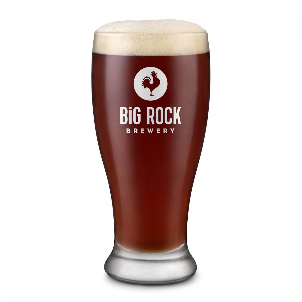 Calgary Beverage Photography. Pint of Beer by Big Rock Brewery.