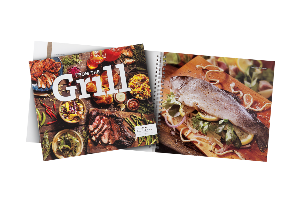Calgary Product Photography. From the Grill Cookbook by Atco Blue Flame Kitchen.