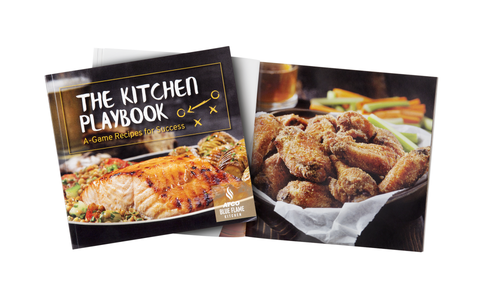 Calgary Product Photography. The Kitchen Playbook Cookbook by Atco Blue Flame Kitchen.